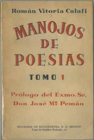 Manojos de Poesias Tomo 1
