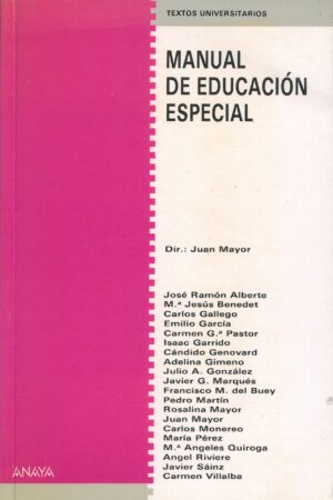 Manual de educacion especial