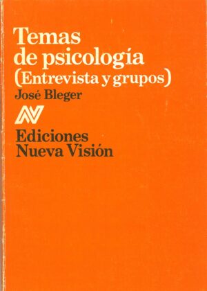 Temas de Psicologia. Entrevista y Grupos