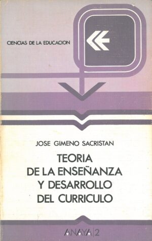 Teoria de la enseñanza y desarrollo del curriculo