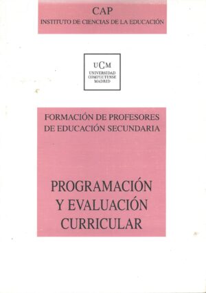 Programacion y evaluacion curricular